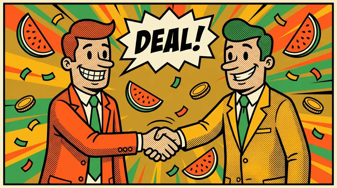 国产精品 商务合作漫画插图